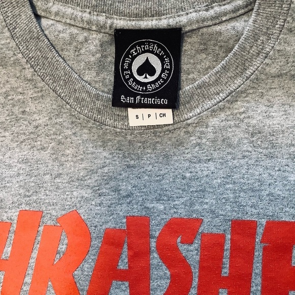 💜3/$30  Mens Small Thrasher Skateboard Tee - Picture 7 of 9